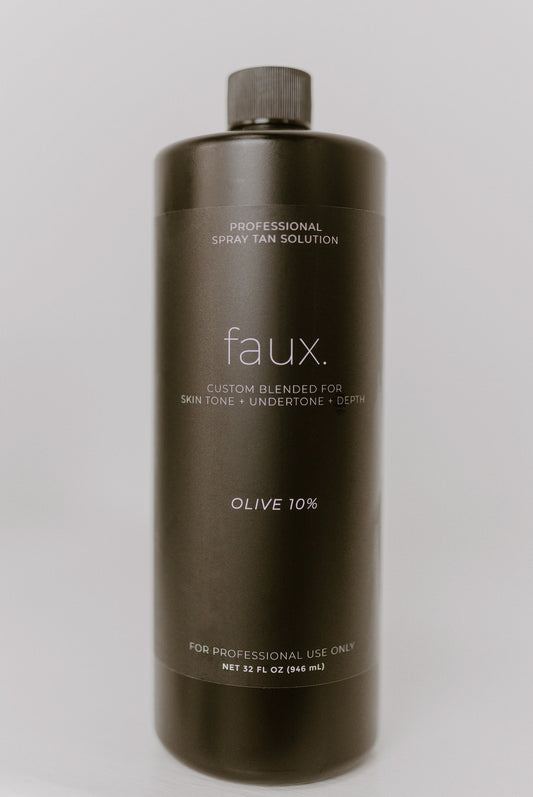 faux. Olive 10%